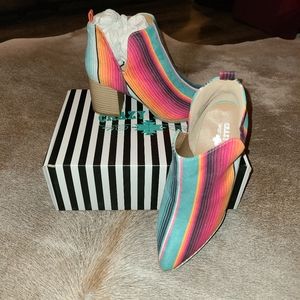 Crazy train booties NWT